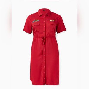 DISNEY PIXAR CARS LIGHTNING MCQUEEN SHIRT DRESS